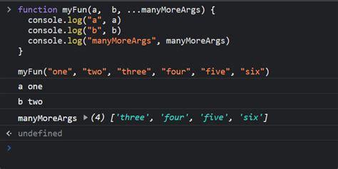 javascript function arguments spread