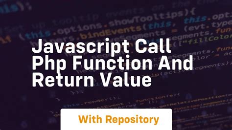 javascript function return value to php variable