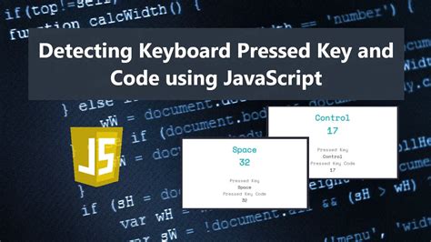 javascript get pressed key code
