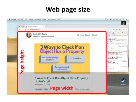 javascript get screen width without scrollbar