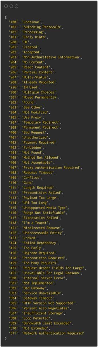 javascript get status code