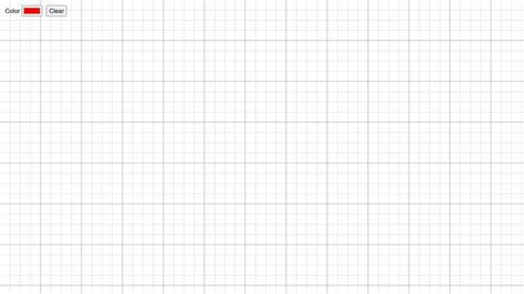 Javascript Graph Paper