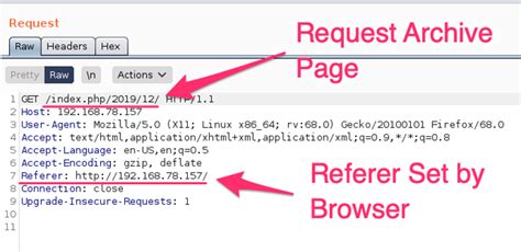Javascript Header Example
