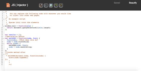 Javascript Injector Firefox