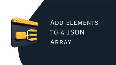 javascript json array add element
