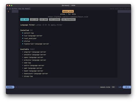 Javascript Language Server Neovim