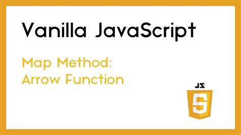 javascript map arrow function example