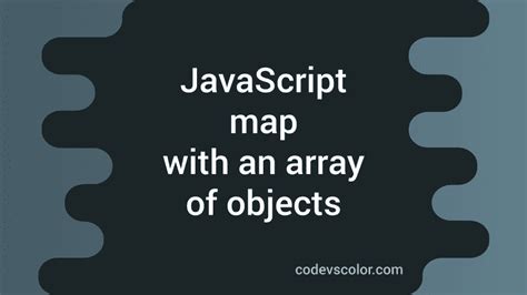 javascript map create new array of objects