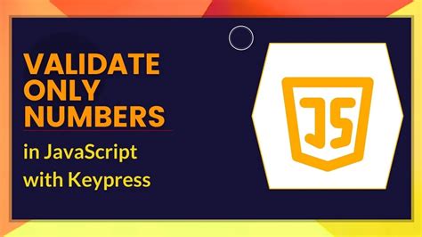 Javascript Match Numbers Only