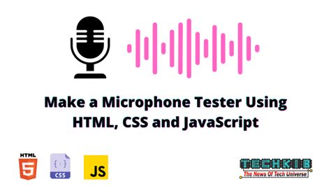 Javascript Mic Test