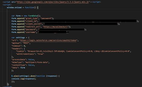 javascript oauth2 get token