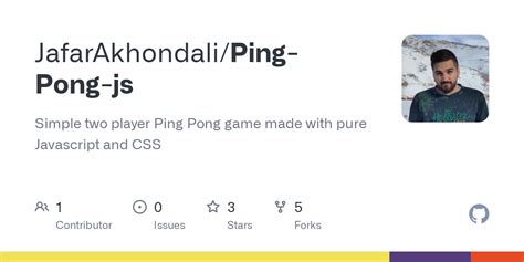 Javascript Pong Game Github