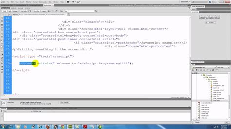 Javascript Print Line