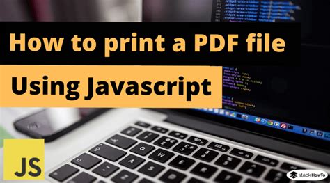 Javascript Print Screen To Pdf