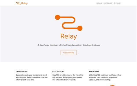 Javascript Relay Event