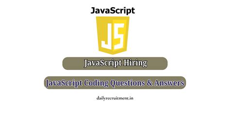 javascript sample coding questions