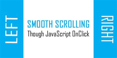 Javascript Scroll To Left Of Div