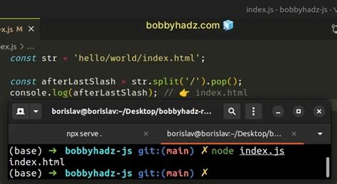 Javascript Split String At Last Slash