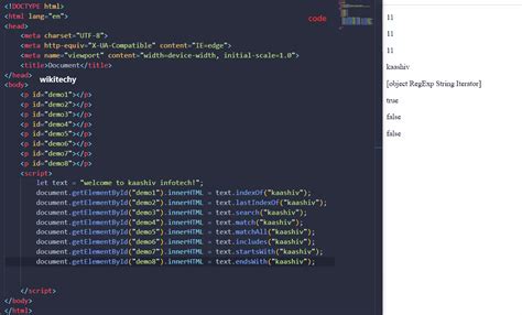 Javascript String Zeichen Suchen