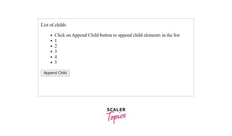 Javascript Table Appendchild