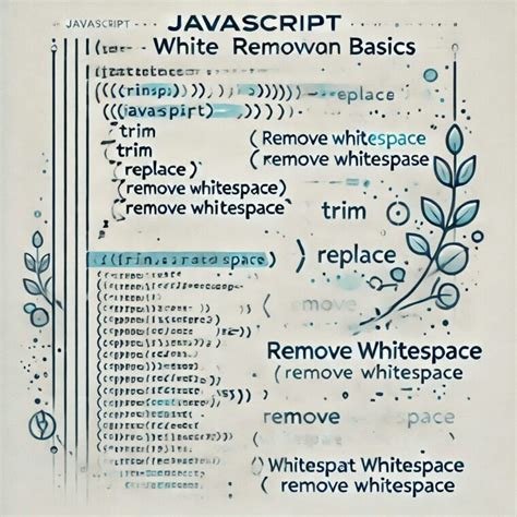 Javascript Trim Vs Replace