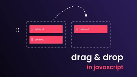 javascript tutorial drag and drop