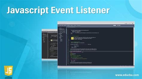 javascript tutorial event listener