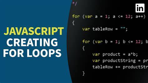 javascript tutorial loops