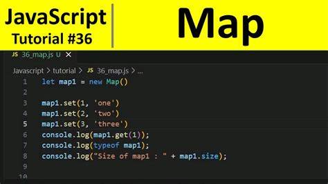 javascript tutorial map