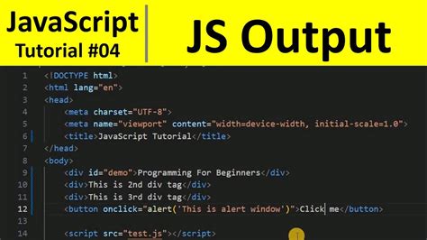 javascript tutorial programiz