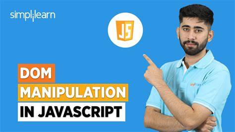 javascript tutorial simplilearn DOM dan manipulasinya