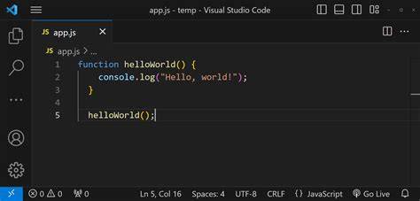 JavaScript Visual Studio Code Extension