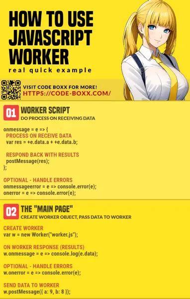 javascript worker example