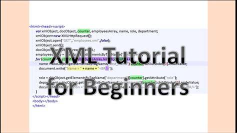 javascript xml tutorial