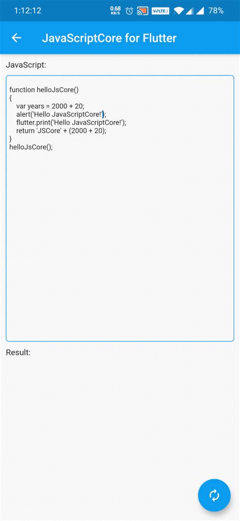 Javascriptcore Android