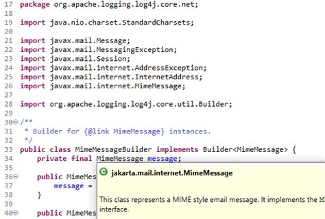 Javax.mail Log4J