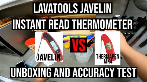 Javelin Thermometer Error