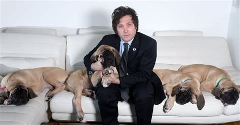 javier milei and his dogs