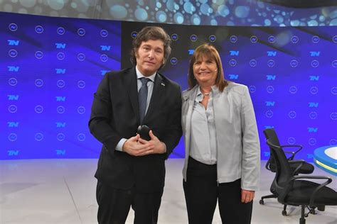 javier milei y patricia bullrich