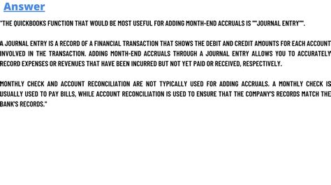 javier needs to add month end