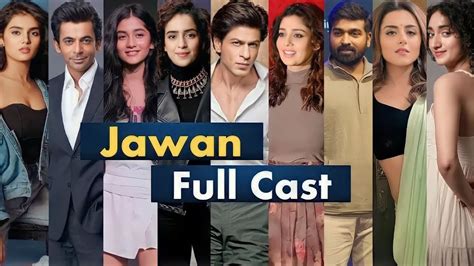 jawan star cast name