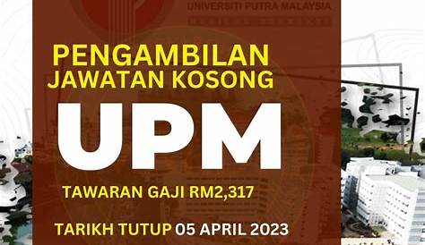 Jawatan Kosong Terkini Universiti Putra Malaysia | Jawatan Online