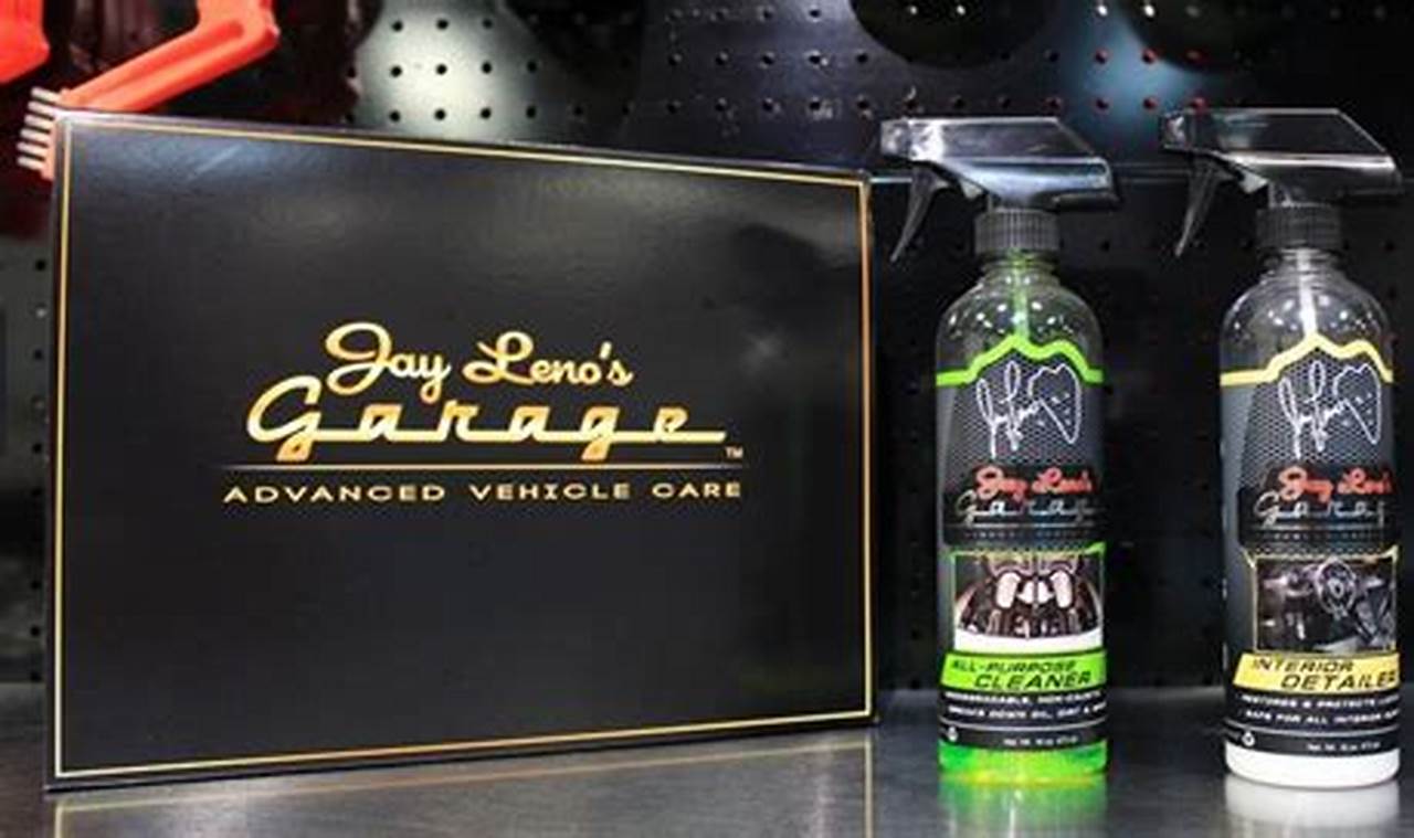 jay leno car products review