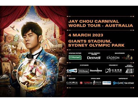 jay chou carnival world tour 2023 schedule