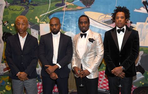 jay z at p diddy 50th birthday party