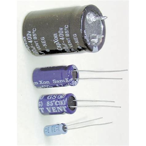 Jaycar Electrolytic Capacitors