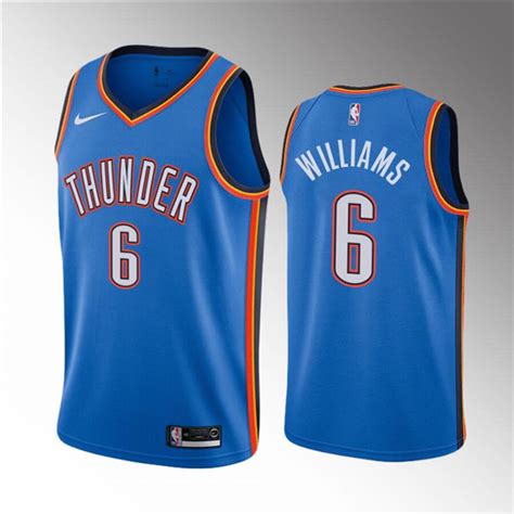 jaylin williams okc thunder jersey