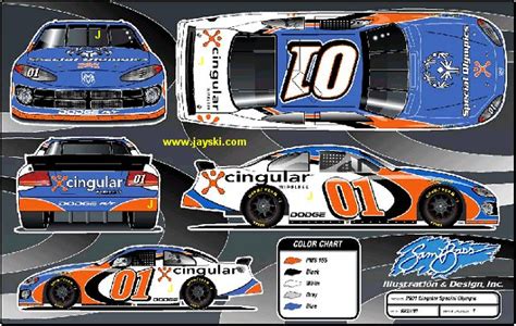 jayski 2001 paint schemes