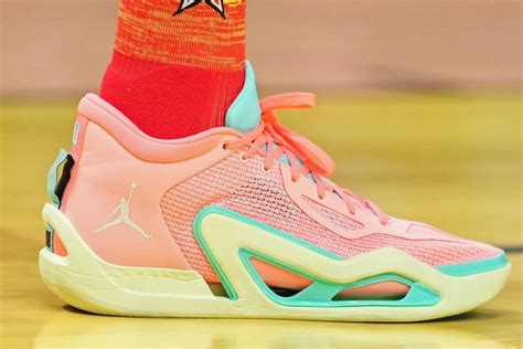 jayson tatum pink sneakers