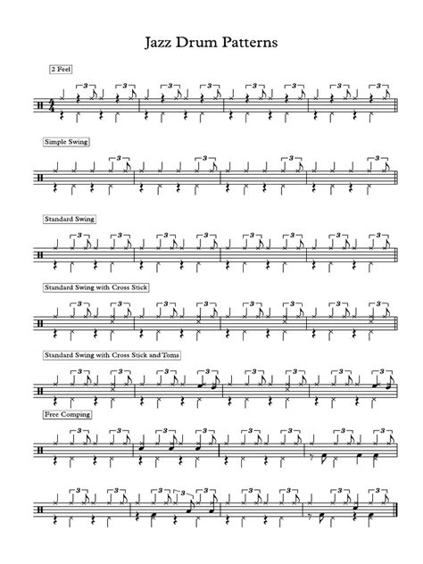 Jazz Drum Comping Pdf